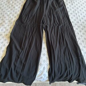 Banana Republic Black Wide-Leg Pants
